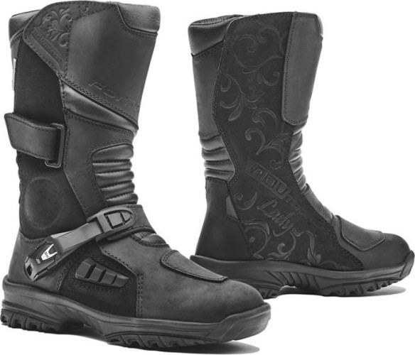 Cizme Moto Touring Dama Adv Tourer Dry Black