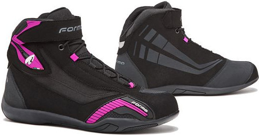 Ghete Moto Dama Genesis Black/Pink