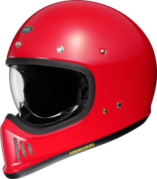 Casca Moto Retro EX-Zero Rosu