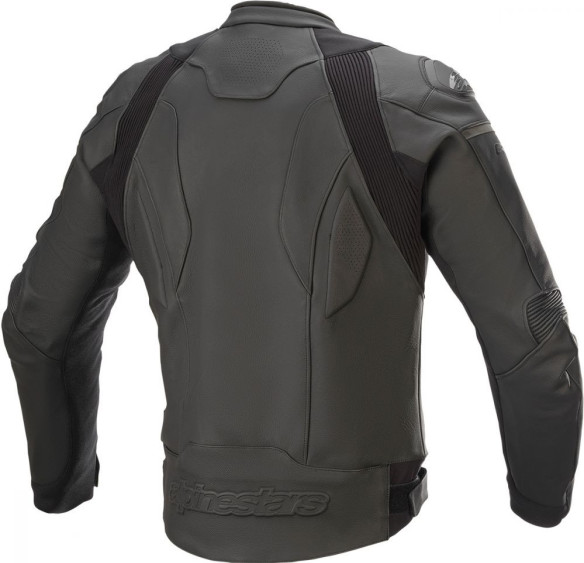 Geaca Moto Piele GP Plus R V3 Black/Black
