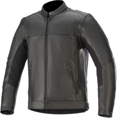 Geaca Moto Piele TOPANGA Black