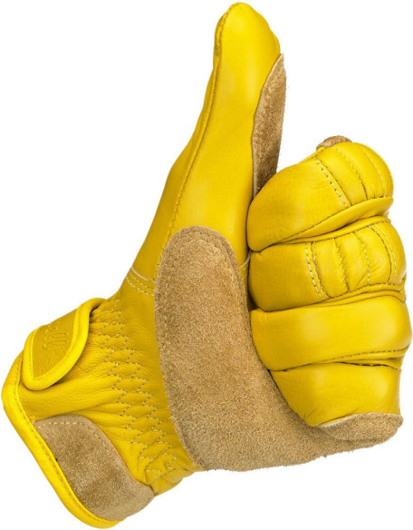 Manusi Piele Work Gold