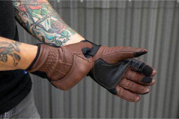 Manusi Piele Glove Belden Chocolat