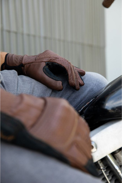 Manusi Piele Glove Borrego Choc