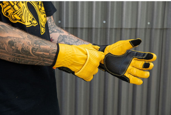Manusi Piele Glove Borrego Gold