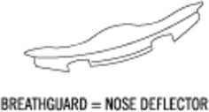 HORNET ADV REPLACEMENT BREATHGUARD KTM