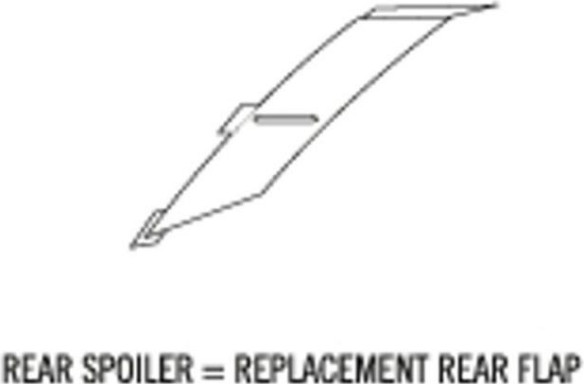 X-Spirit III REPLACEMENT REAR FLAP (SMALL) KTM
