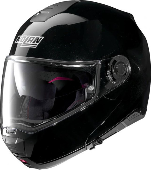 Casca Flip-Up N 100-5 Special N-Com Negru Lucios
