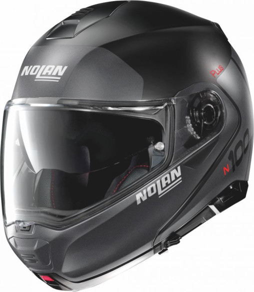Casca Flip-Up N 100-5 Plus Distinctive N-Com Negru