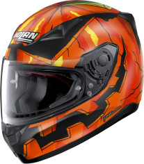 Casca Full-Face N 60-5 Gemini Replica Multicolor/Portocaliu