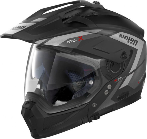 Casca Crossover N 70-2 X Grandes Alpes Negru/Gri