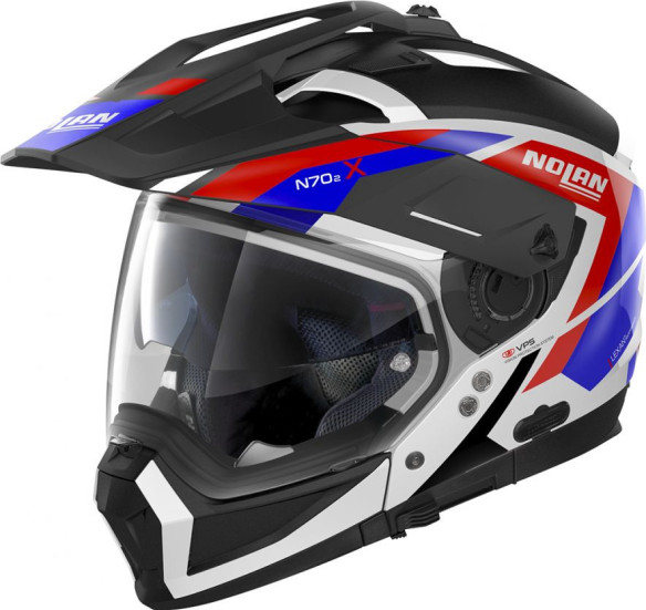 Casca Crossover N 70-2 X Grandes Alpes Multicolor/Alb