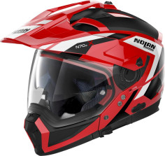 Casca Crossover N 70-2 X Grandes Alpes Corsa Rosu