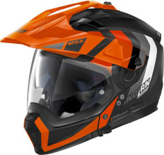 Casca Crossover N 70-2 X Decurio N-Com Negru/Portocaliu