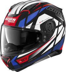 Casca Full-Face N 87 Originality N-Com 064 Albastru/Negru Lucios