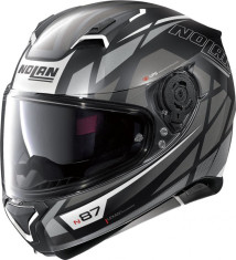Casca Full-Face N 87 Originality N-Com 068 Gri/Negru