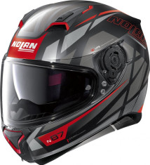 Casca Full-Face N 87 Originality N-Com 069 Rosu/Negru