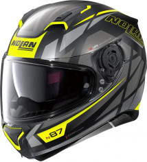 Casca Full-Face N 87 Originality N-Com 070 Galben/Negru