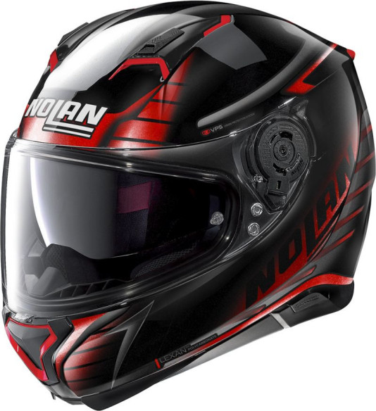 Casca Full-Face N 87 Carnival N-Com 081 Negru Lucios