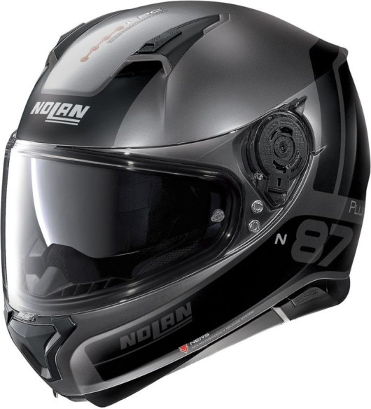Casca Full-Face N 87 Plus Distinctive N-Com 021 Negru/Gri