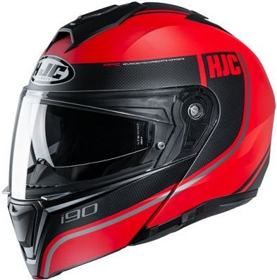 Casca Flip-Up I90 Davan Rosu