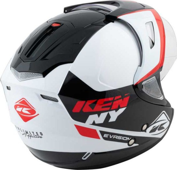 Casca Moto Jet Evasion Red