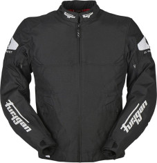 Geaca Moto Textila Atom Black/White