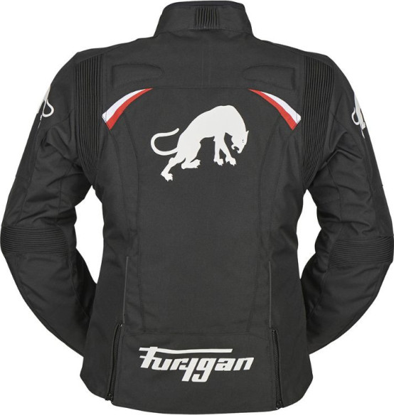 Geaca Moto Textila Dama Cyane Black/Red/White 2020