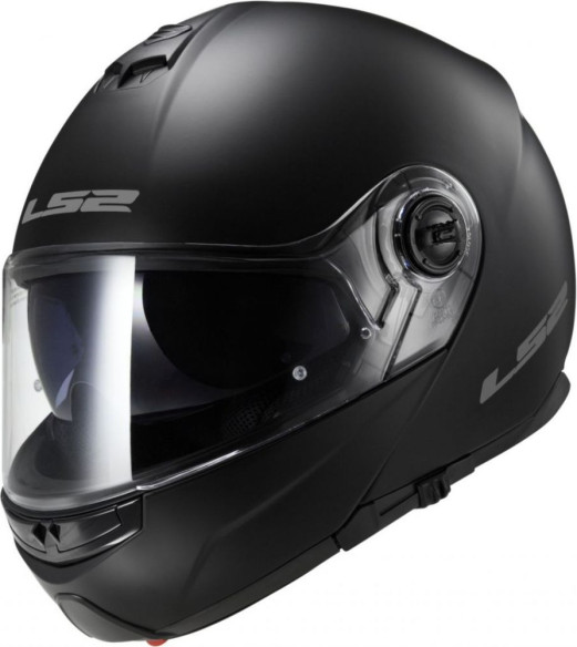 Casca Moto Flip-Up FF325 Strobe Solid Negru Mat