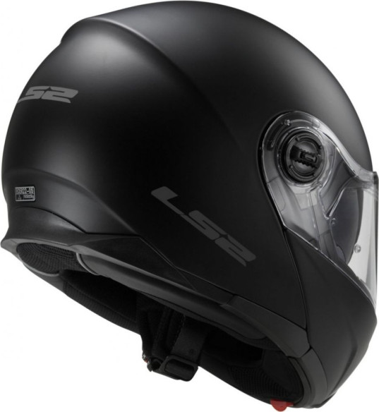 Casca Moto Flip-Up FF325 Strobe Solid Negru Mat