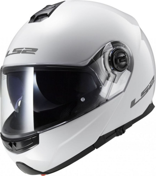 Casca Moto Full-Face Dama FF325 Strobe Solid White