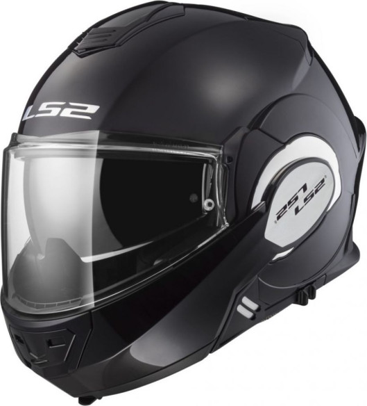Casca Moto Flip-Up FF399 Valiant Gloss Black