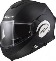 Casca Moto Flip-Up FF399 Valiant Matt Black