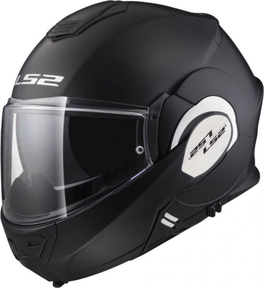 Casca Moto Flip-Up FF399 Valiant Matt Black