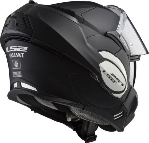 Casca Moto Flip-Up FF399 Valiant Matt Black