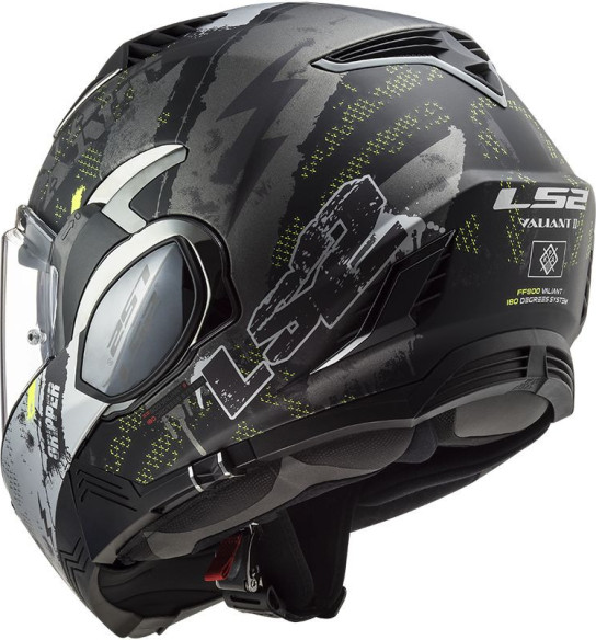 Casca Moto Flip-Up FF900 Valiant Ii Gripper Matt Titanium