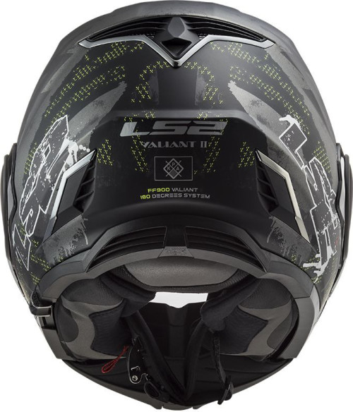 Casca Moto Flip-Up FF900 Valiant Ii Gripper Matt Titanium