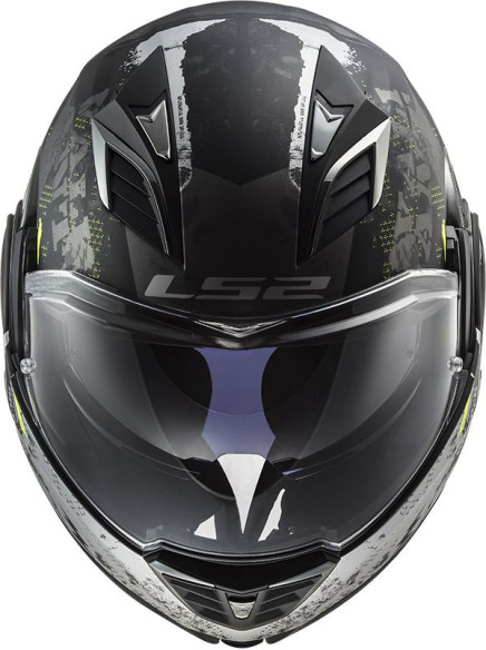 Casca Moto Flip-Up FF900 Valiant Ii Gripper Matt Titanium