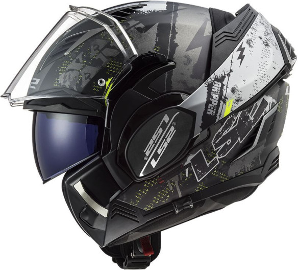 Casca Moto Flip-Up FF900 Valiant Ii Gripper Matt Titanium
