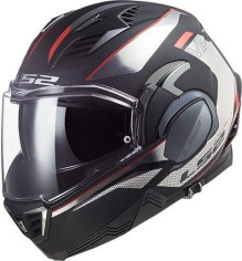 Casca Moto Flip-Up FF900 Valiant Ii Hub Gloss Black Chrome