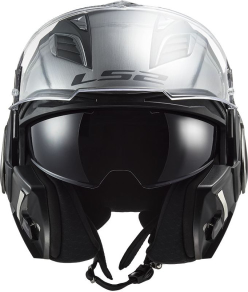 Casca Moto Flip-Up FF900 Valiant Ii Jeans Titanium