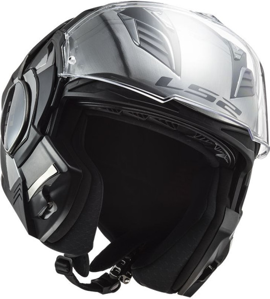 Casca Moto Flip-Up FF900 Valiant Ii Jeans Titanium