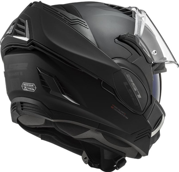 Casca Moto Flip-Up FF900 Valiant Ii Noir Matt Black
