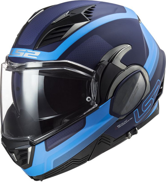 Casca Moto Flip-Up FF900 Valiant Ii Orbit Matt Blue