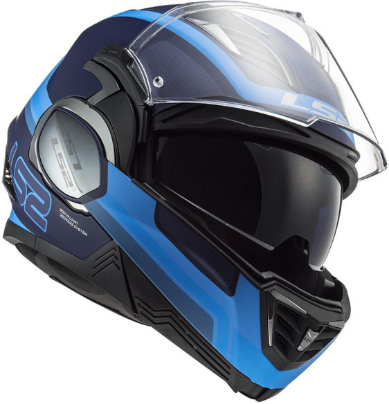 Casca Moto Flip-Up FF900 Valiant Ii Orbit Matt Blue