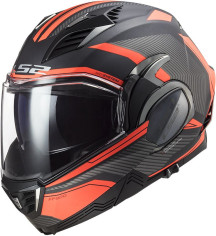 Casca Moto Flip-Up FF900 Valiant Ii Revo Matt Titanium Fluo Orange