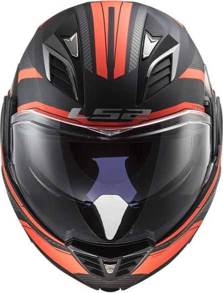 Casca Moto Flip-Up FF900 Valiant Ii Revo Matt Titanium Fluo Orange