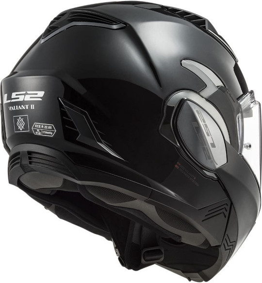 Casca Moto Flip-Up FF900 Valiant Ii Solid Gloss Black