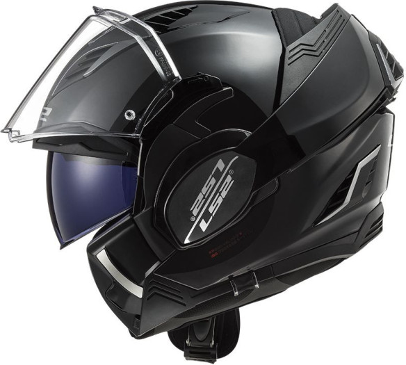 Casca Moto Flip-Up FF900 Valiant Ii Solid Gloss Black