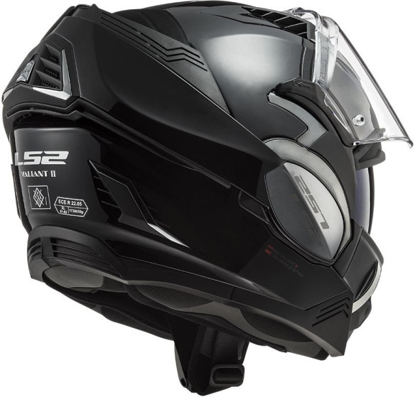 Casca Moto Flip-Up FF900 Valiant Ii Solid Gloss Black